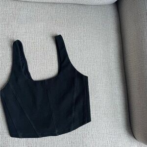 Corset longline sports bra
